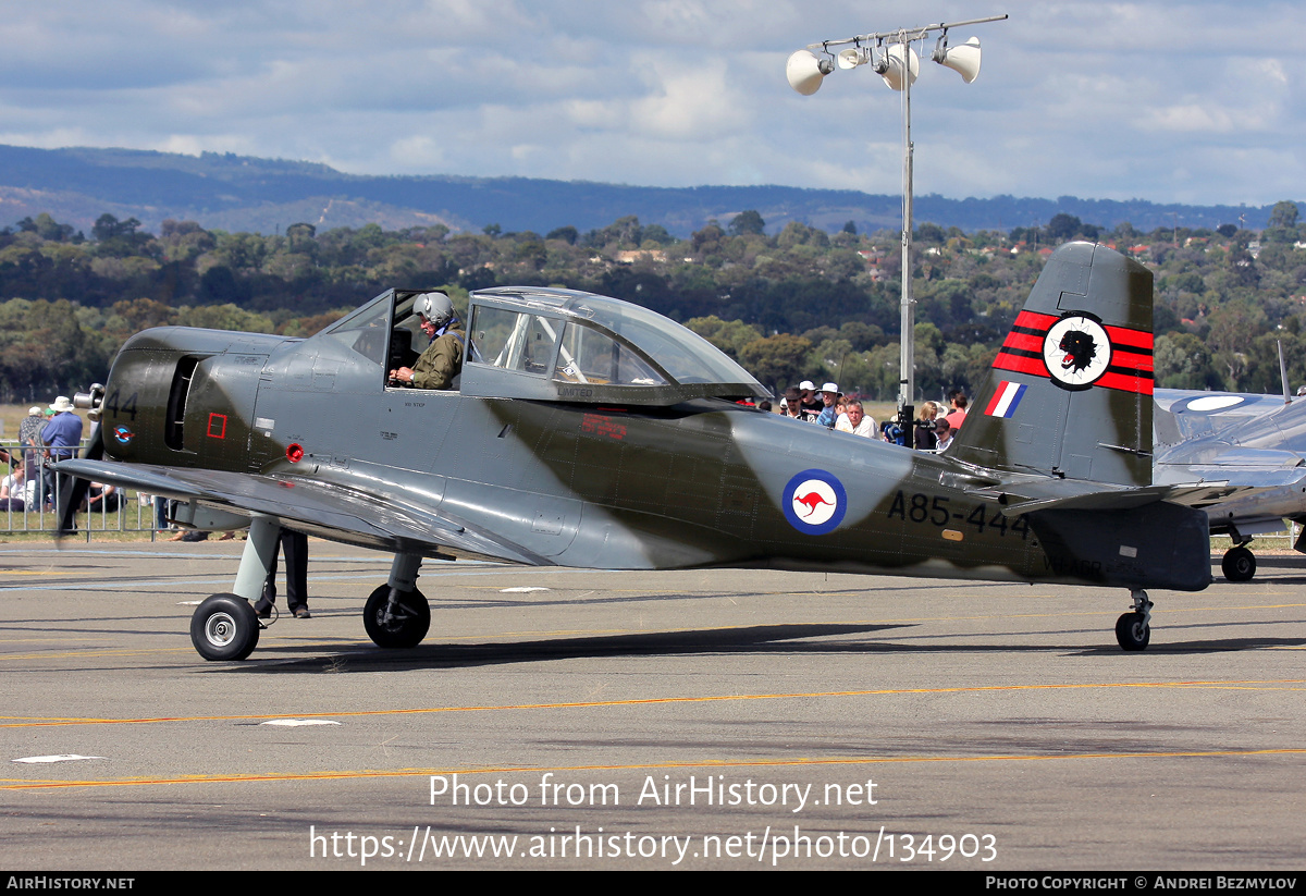 Aircraft Photo of VH-AGR / A85-444 | Commonwealth CA-25 Winjeel | Australia - Air Force | AirHistory.net #134903