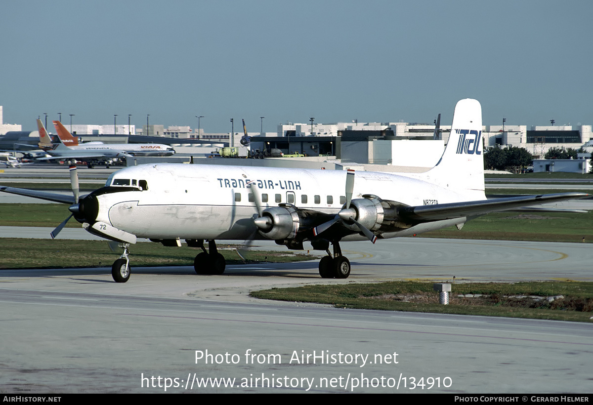 Aircraft Photo of N872TA | Douglas C-118A Liftmaster | Trans-Air-Link - TAL | AirHistory.net #134910