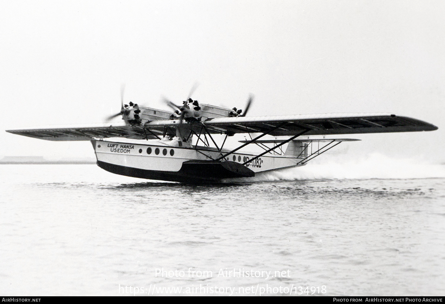 Aircraft Photo of D-1782 | Dornier Do R4Sas Superwal | Deutsche Luft Hansa | AirHistory.net #134918