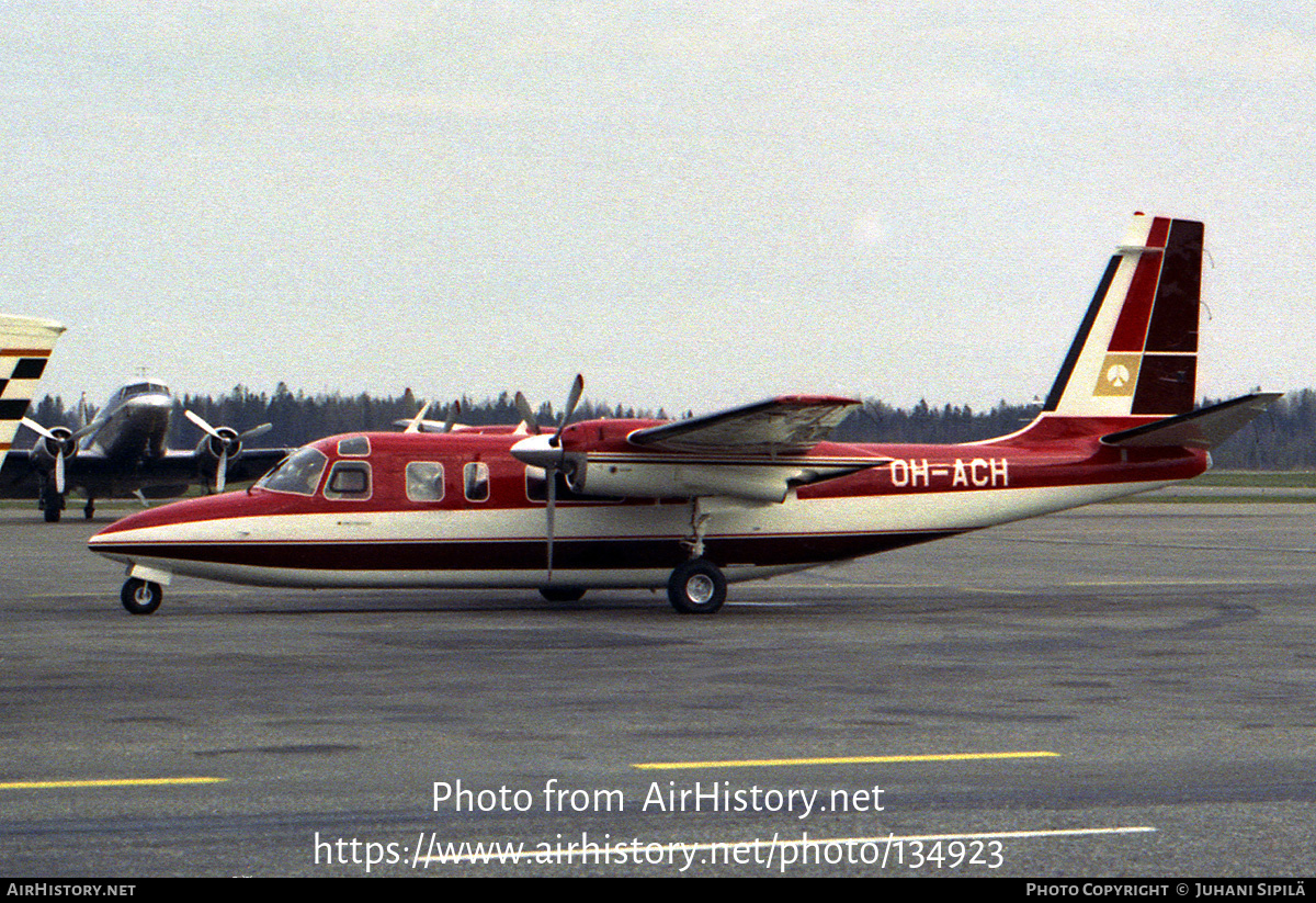 Aircraft Photo of OH-ACH | North American Rockwell 690 Turbo Commander | AirHistory.net #134923