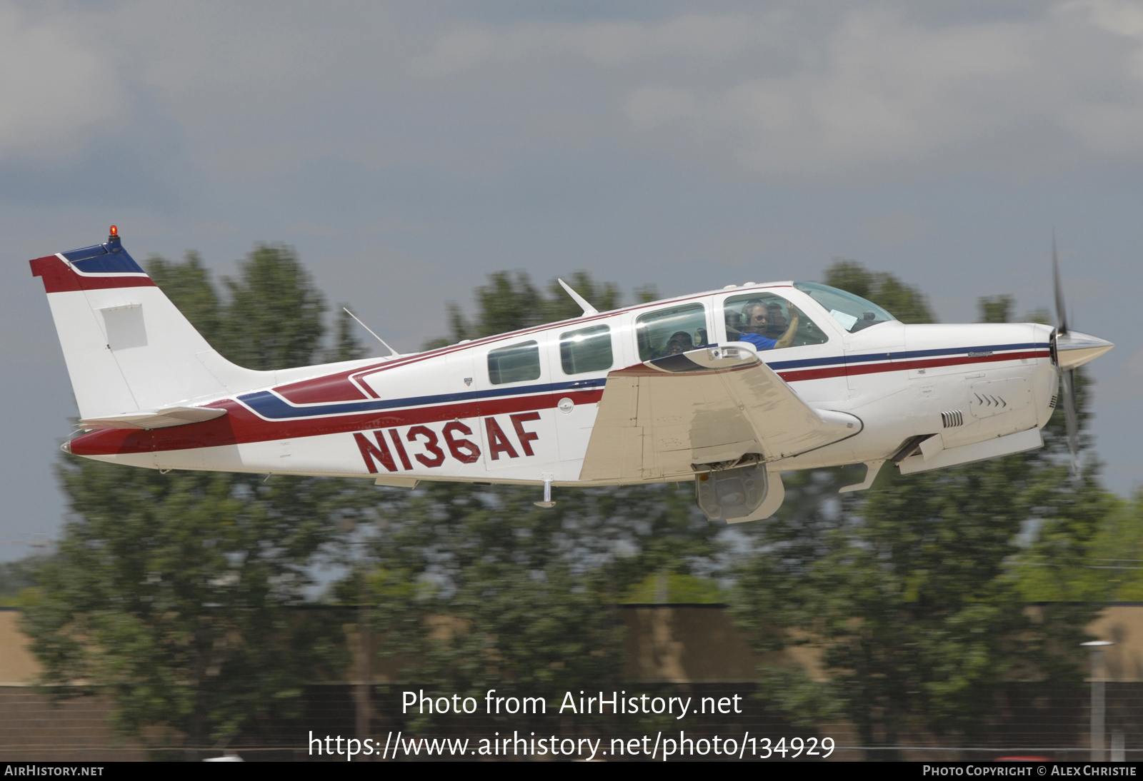 Aircraft Photo of N136AF | Beech A36 Bonanza 36 | AirHistory.net #134929