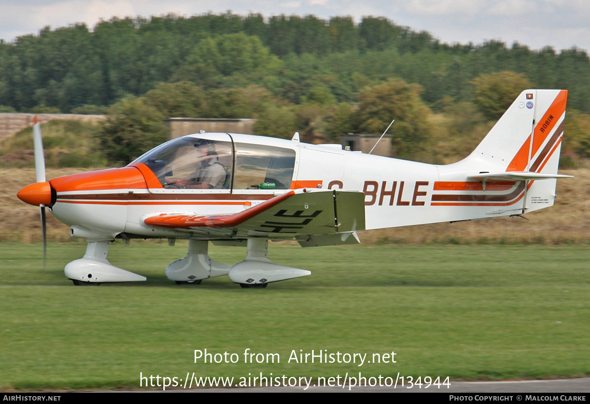 Aircraft Photo of G-BHLE | Robin DR-400-180 Regent | AirHistory.net #134944