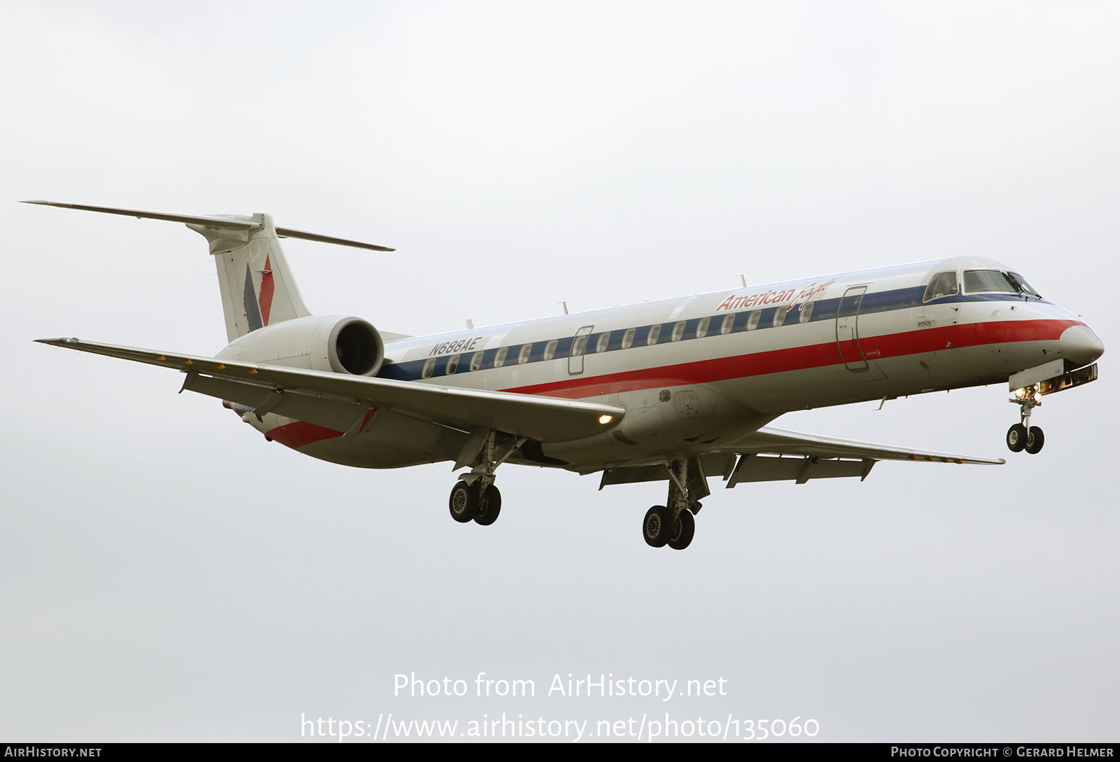 Aircraft Photo of N688AE | Embraer ERJ-145LR (EMB-145LR) | American Eagle | AirHistory.net #135060