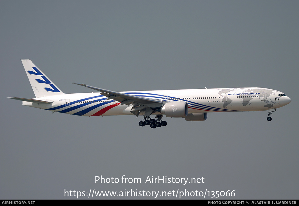 Aircraft Photo of N5017V | Boeing 777-346/ER | Boeing | AirHistory.net #135066