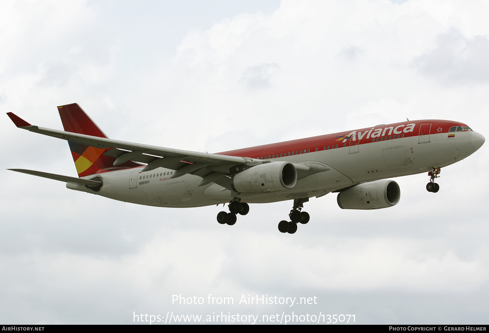 Aircraft Photo of N969AV | Airbus A330-243 | Avianca | AirHistory.net #135071