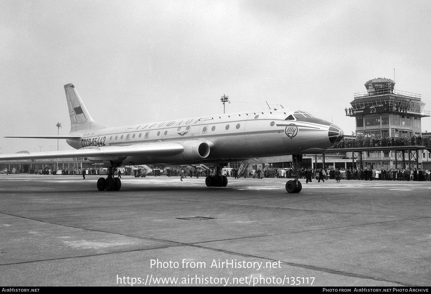 Aircraft Photo of CCCP-L5442 / CCCP-Л5442 | Tupolev Tu-104A | Aeroflot | AirHistory.net #135117