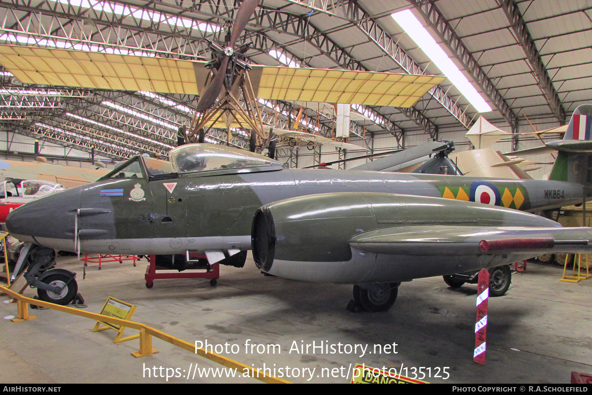 Aircraft Photo of WK864 | Gloster Meteor F8 | UK - Air Force | AirHistory.net #135125