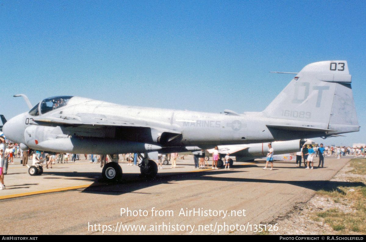 Aircraft Photo of 161089 | Grumman A-6E Intruder (G-128/A2F-1) | USA - Marines | AirHistory.net #135126