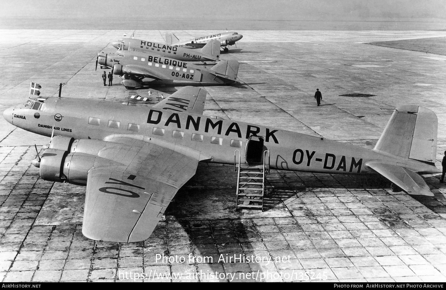 Aircraft Photo of OY-DAM | Focke-Wulf Fw 200A-0 Condor | Danish Air Lines - Det Danske Luftfartselskab - DDL | AirHistory.net #135245