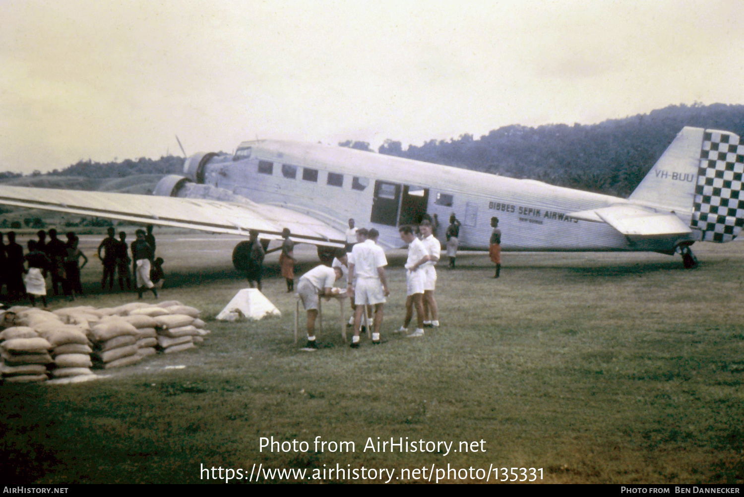 Aircraft Photo of VH-BUU | Junkers Ju 52/3m | Gibbes Sepik Airways | AirHistory.net #135331