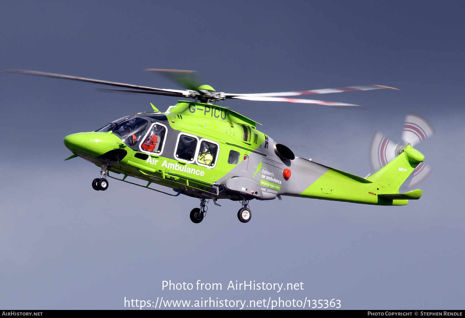 Aircraft Photo of G-PICU | AgustaWestland AW-169 | Children's Air Ambulance | AirHistory.net #135363