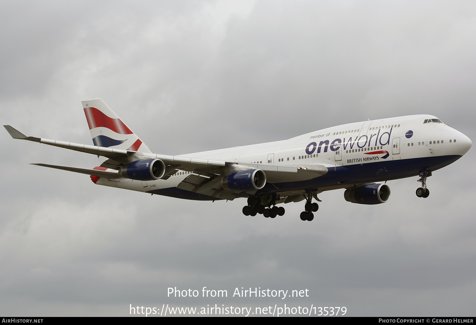 Aircraft Photo of G-CIVC | Boeing 747-436 | British Airways | AirHistory.net #135379