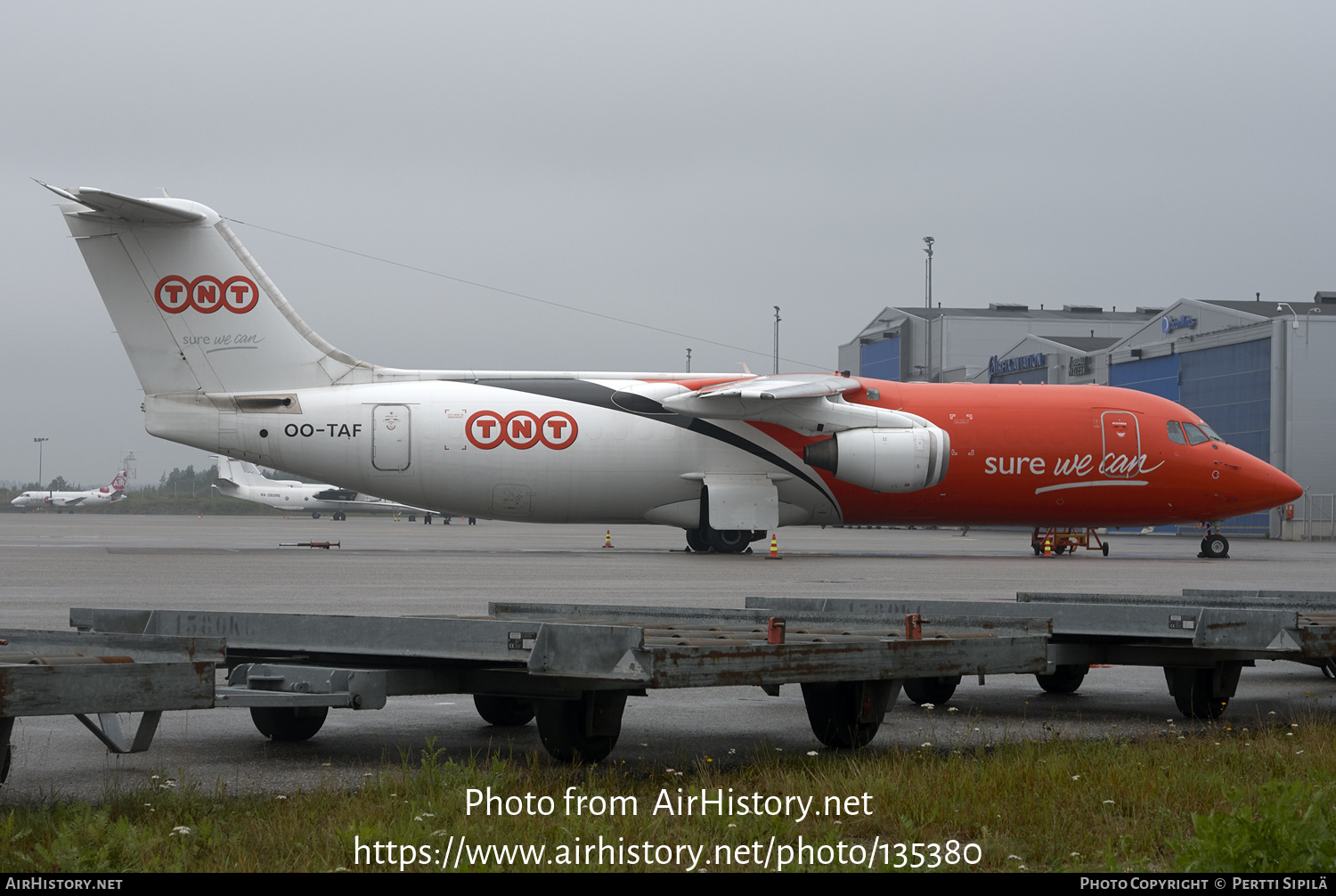 Aircraft Photo of OO-TAF | British Aerospace BAe-146-300QT Quiet Trader | TNT Airways | AirHistory.net #135380