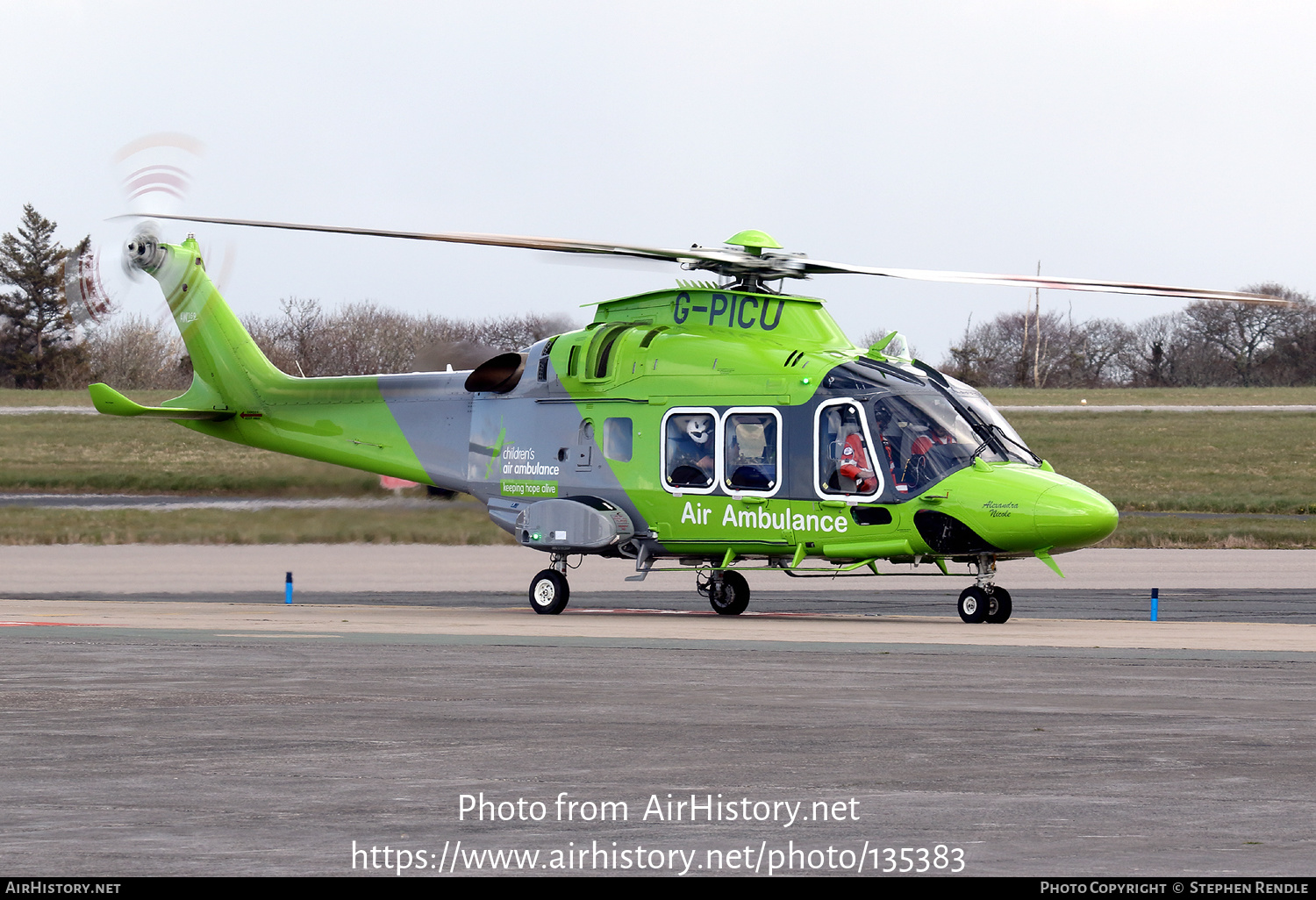 Aircraft Photo of G-PICU | AgustaWestland AW-169 | Children's Air Ambulance | AirHistory.net #135383