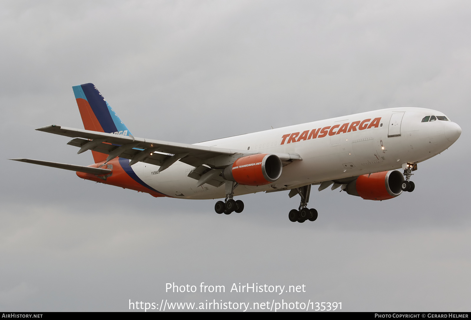 Aircraft Photo of YV560T | Airbus A300B4-203(F) | Transcarga | AirHistory.net #135391