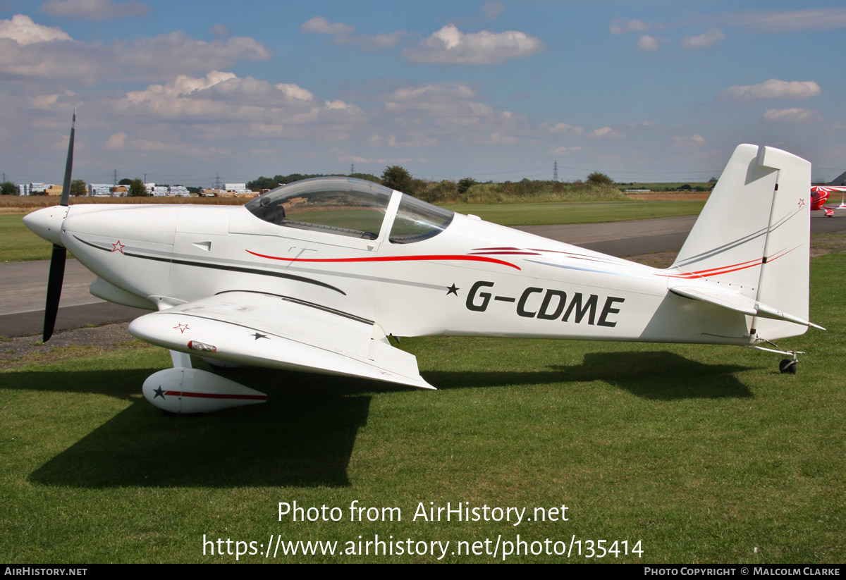 Aircraft Photo of G-CDME | Van's RV-7 | AirHistory.net #135414