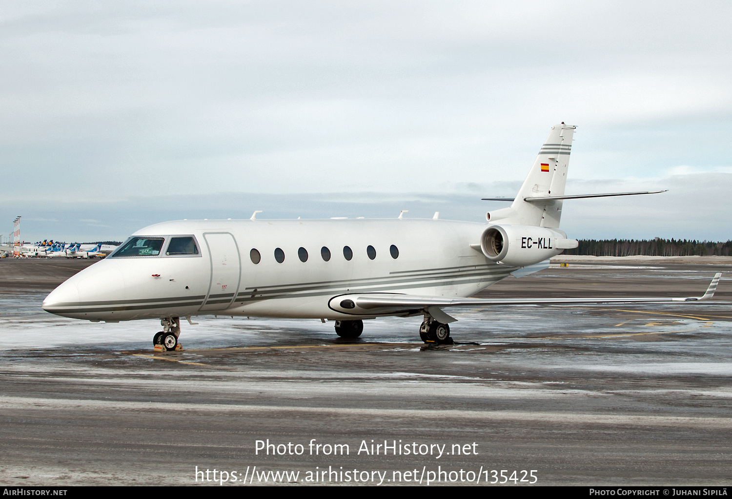 Aircraft Photo of EC-KLL | Israel Aircraft Industries Gulfstream G200 | AirHistory.net #135425