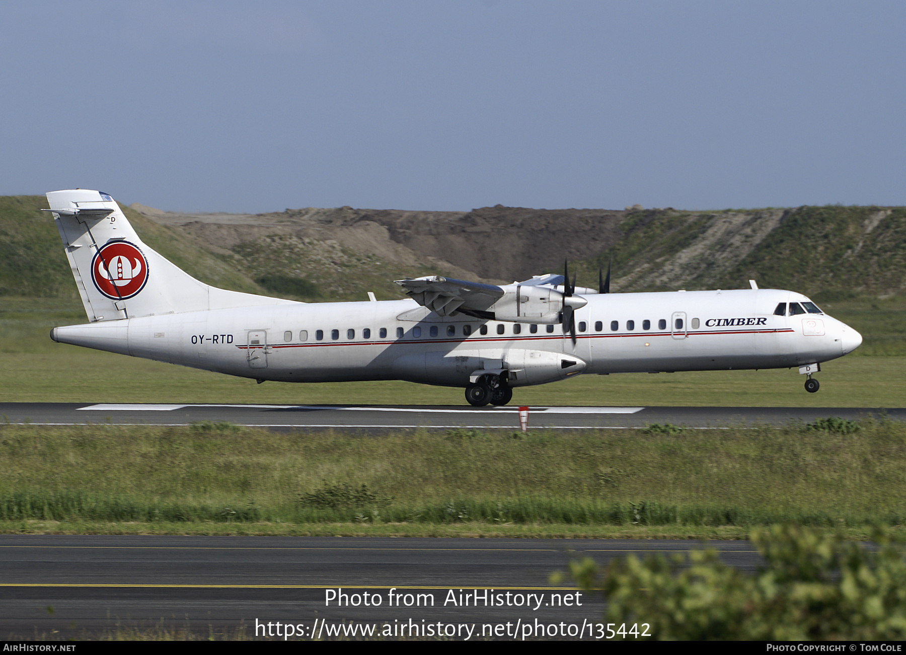 Aircraft Photo of OY-RTD | ATR ATR-72-211 | Cimber Air | AirHistory.net #135442