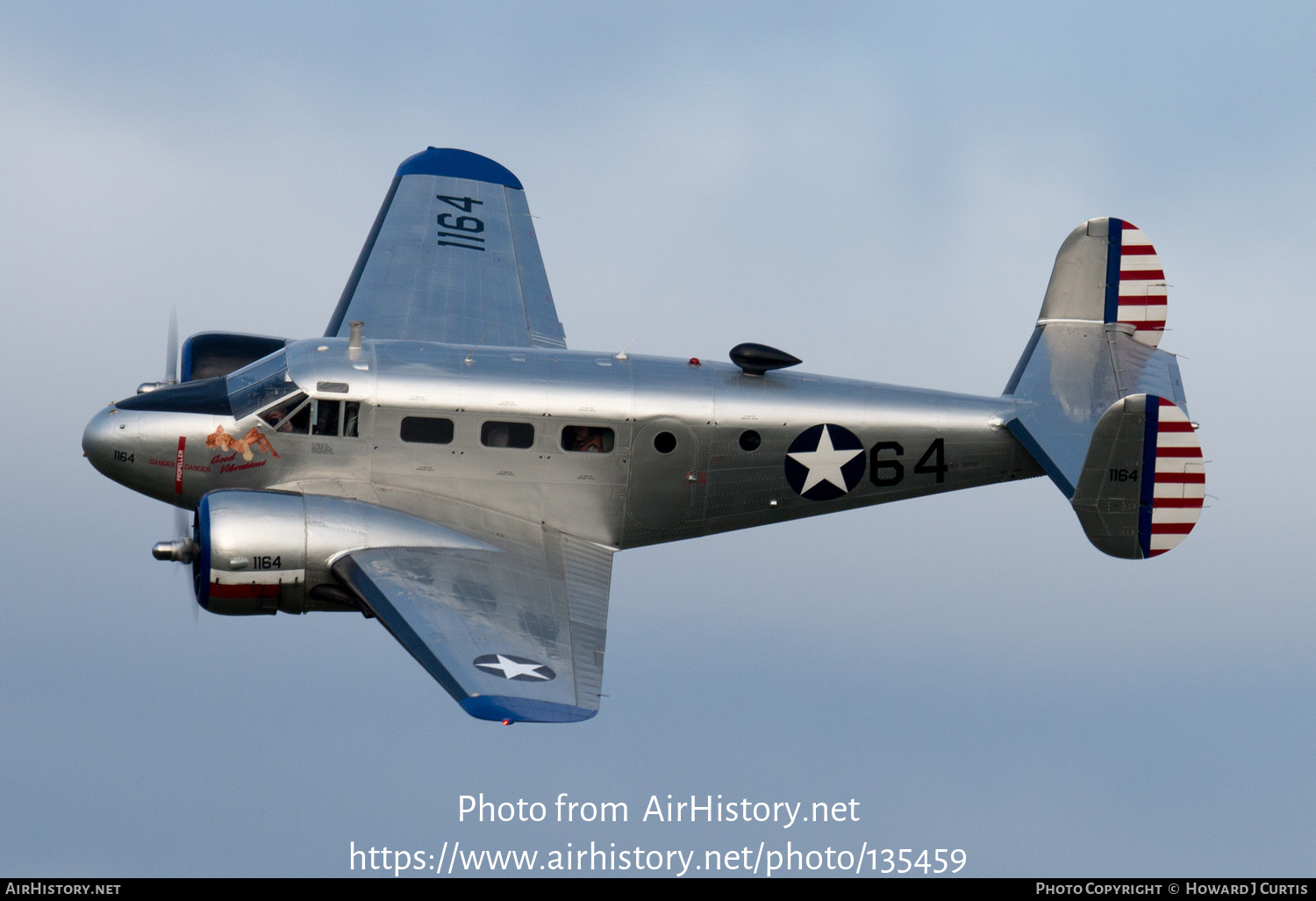 Aircraft Photo of G-BKGL / 1164 | Beech Expeditor 3TM | USA - Air Force | AirHistory.net #135459