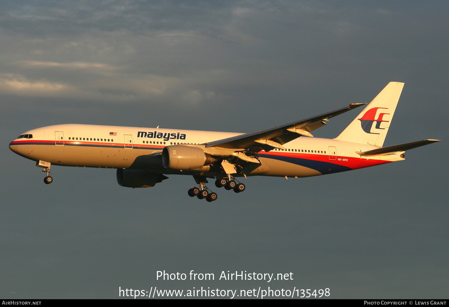 Aircraft Photo of 9M-MRE | Boeing 777-2H6/ER | Malaysia Airlines | AirHistory.net #135498