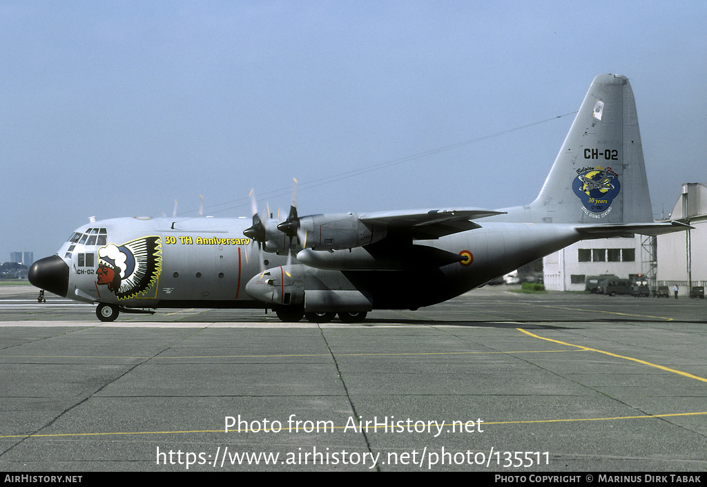 Aircraft Photo of CH-02 | Lockheed C-130H Hercules | Belgium - Air Force | AirHistory.net #135511