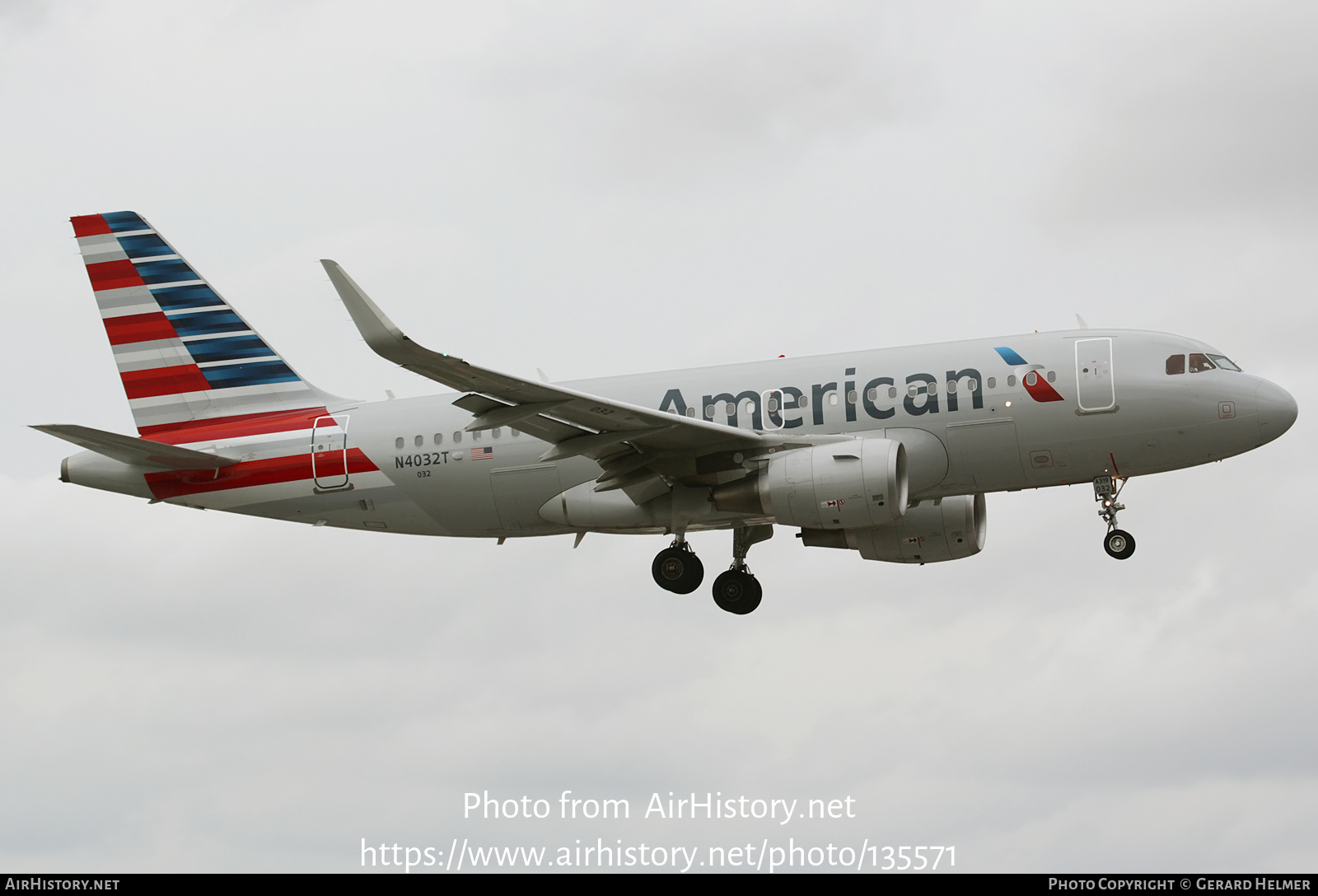 Aircraft Photo of N4032T | Airbus A319-115 | American Airlines | AirHistory.net #135571