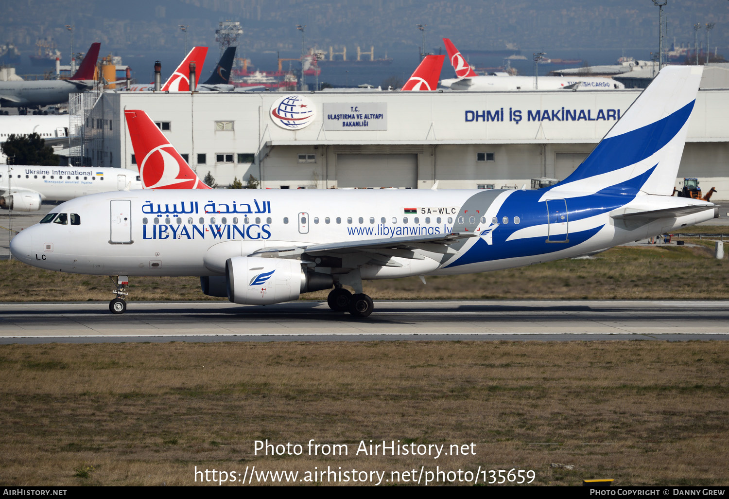 Aircraft Photo of 5A-WLC | Airbus A319-112 | Libyan Wings | AirHistory.net #135659