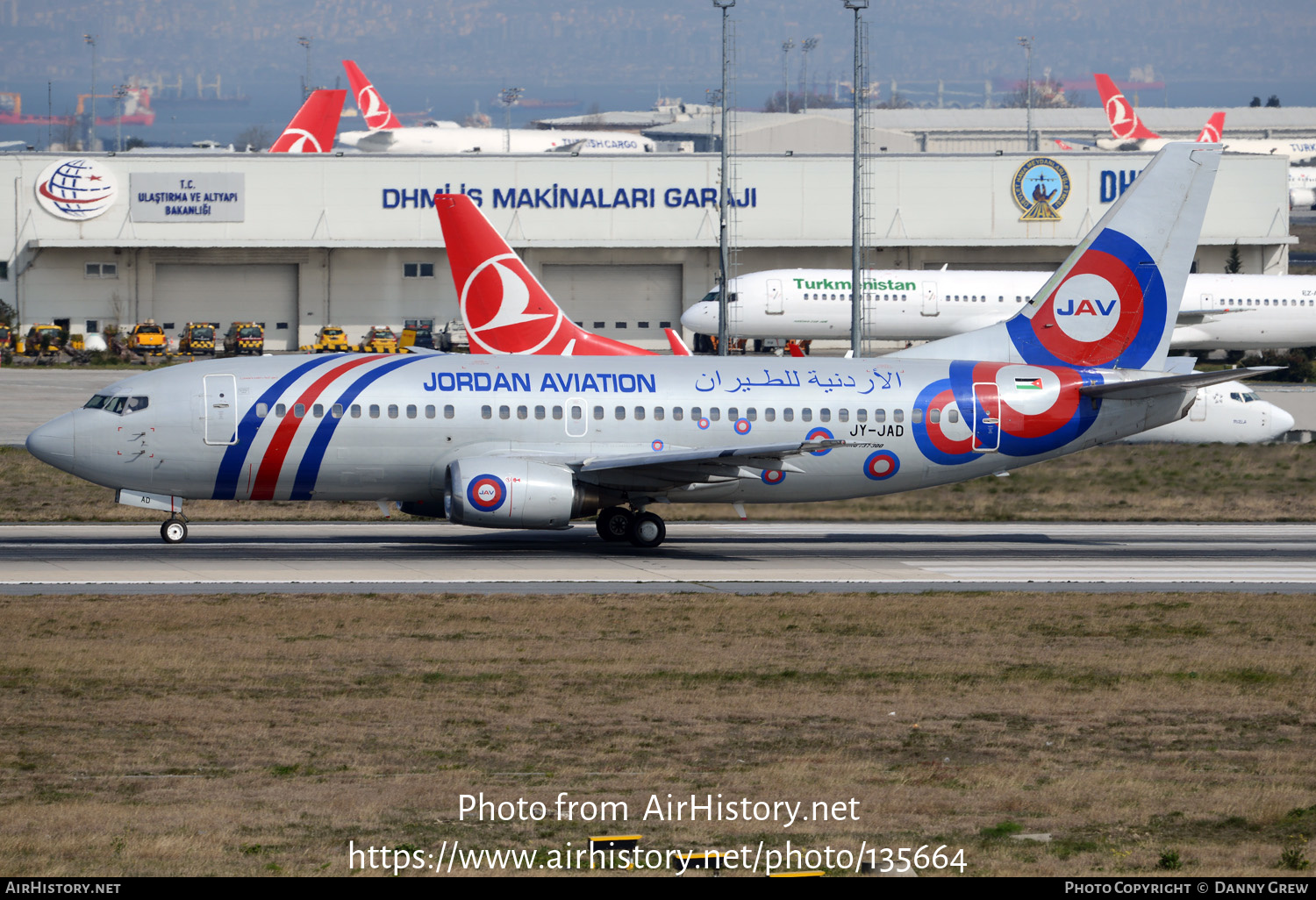 Aircraft Photo of JY-JAD | Boeing 737-322 | Jordan Aviation - JAV | AirHistory.net #135664