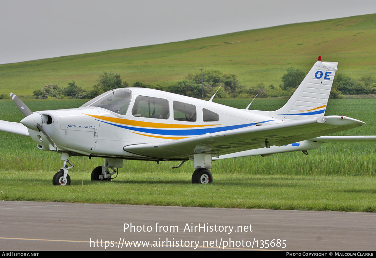 Aircraft Photo of G-BNOE | Piper PA-28-161 Warrior II | Sherburn Aero Club | AirHistory.net #135685