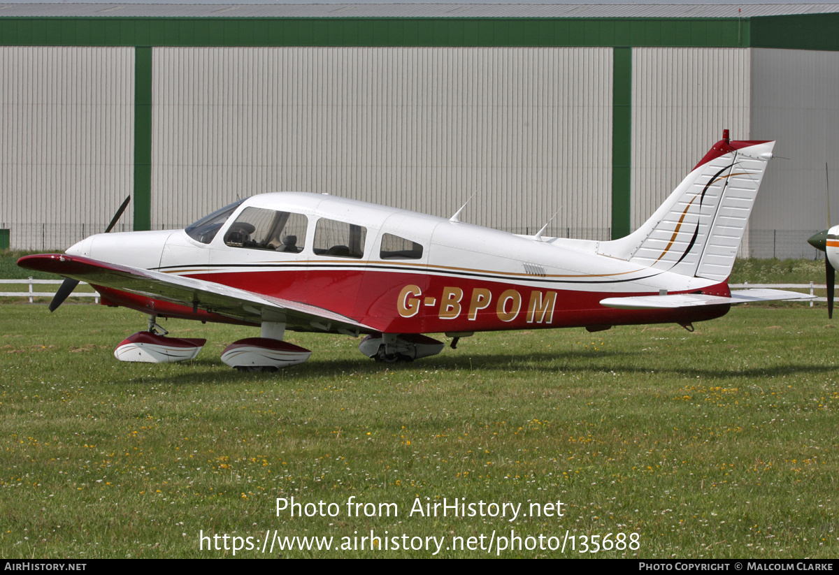 Aircraft Photo of G-BPOM | Piper PA-28-161 Warrior II | AirHistory.net #135688