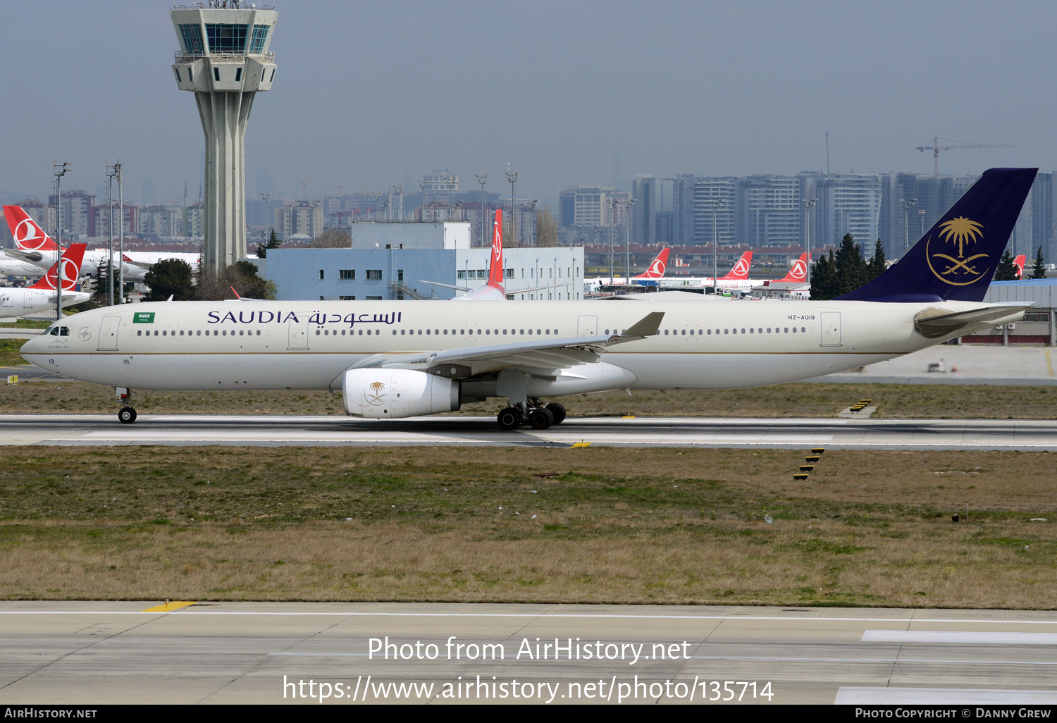 Aircraft Photo of HZ-AQ19 | Airbus A330-343E | Saudia - Saudi Arabian Airlines | AirHistory.net #135714