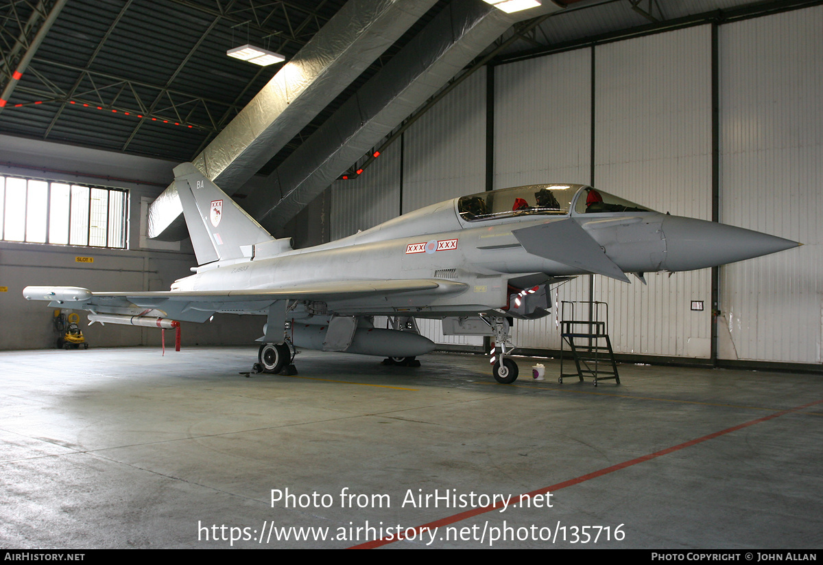 Aircraft Photo of ZJ803 | Eurofighter EF-2000 Typhoon T1 | UK - Air Force | AirHistory.net #135716