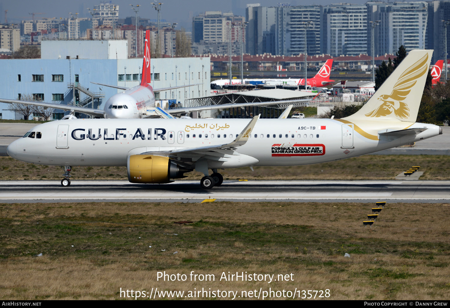 Aircraft Photo of A9C-TB | Airbus A320-251N | Gulf Air | AirHistory.net #135728