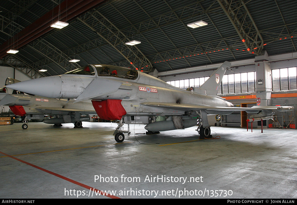 Aircraft Photo of ZJ812 | Eurofighter EF-2000 Typhoon T1 | UK - Air Force | AirHistory.net #135730