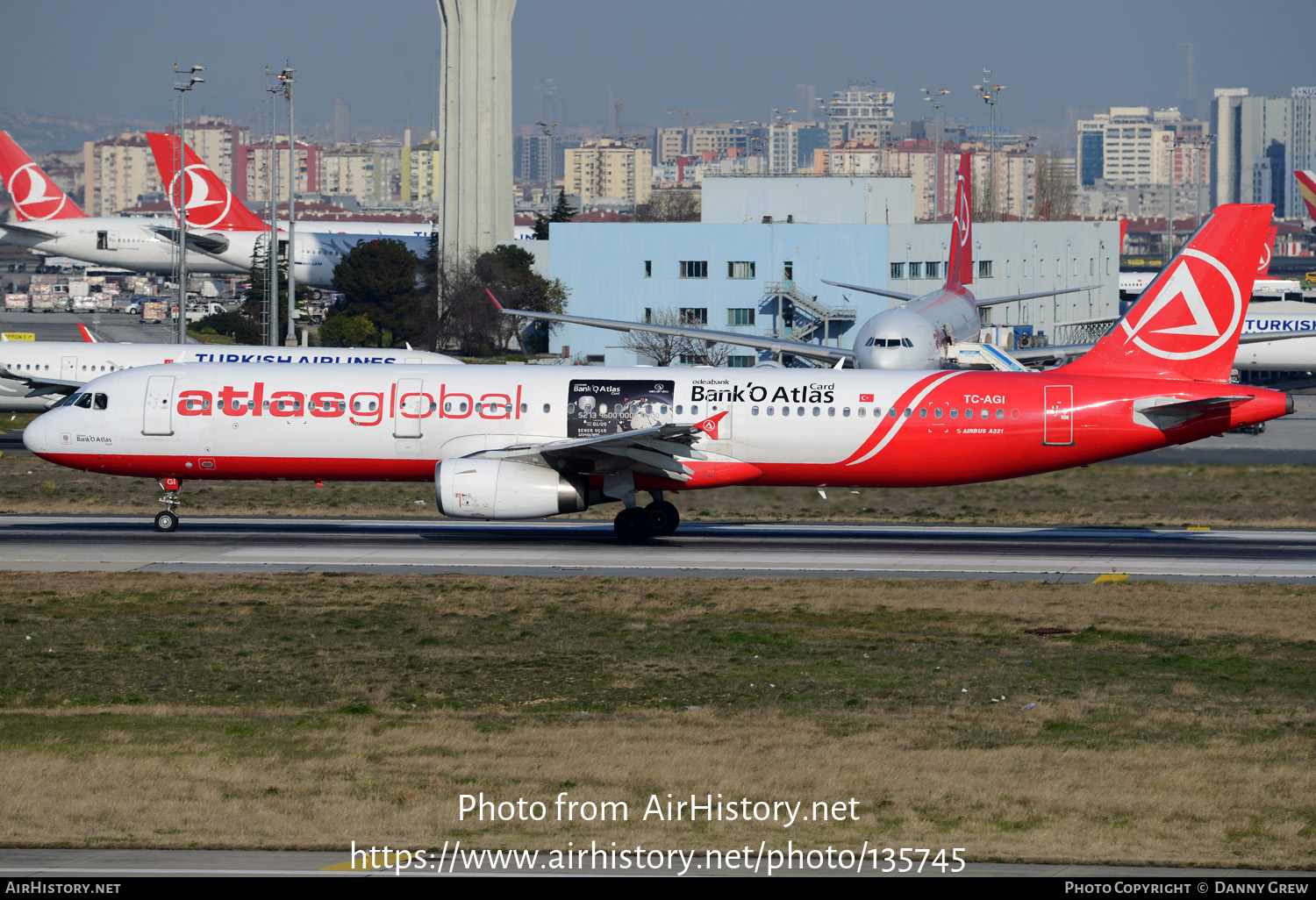 Aircraft Photo of TC-AGI | Airbus A321-231 | AtlasGlobal Airlines | AirHistory.net #135745