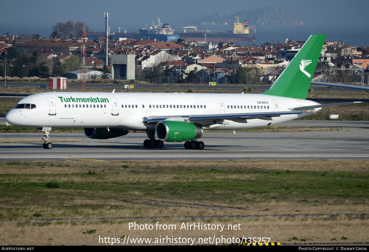 Aircraft Photo of EZ-A010 | Boeing 757-23A | Turkmenistan Airlines | AirHistory.net #135757