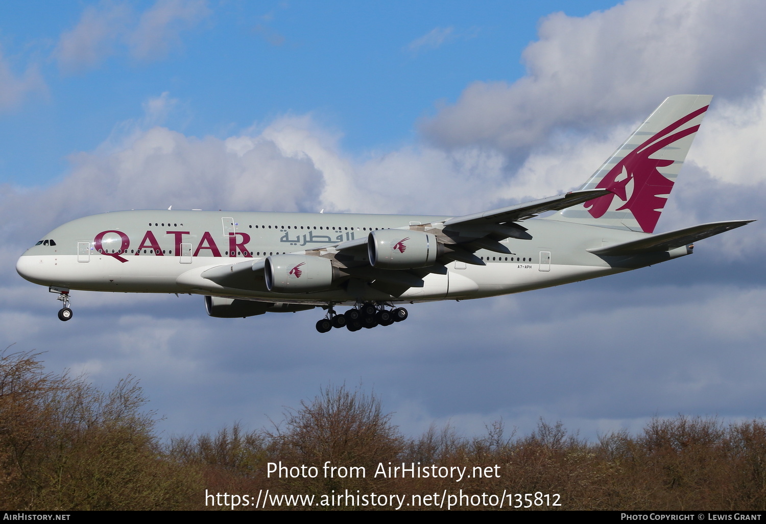 Aircraft Photo of A7-APH | Airbus A380-861 | Qatar Airways | AirHistory.net #135812