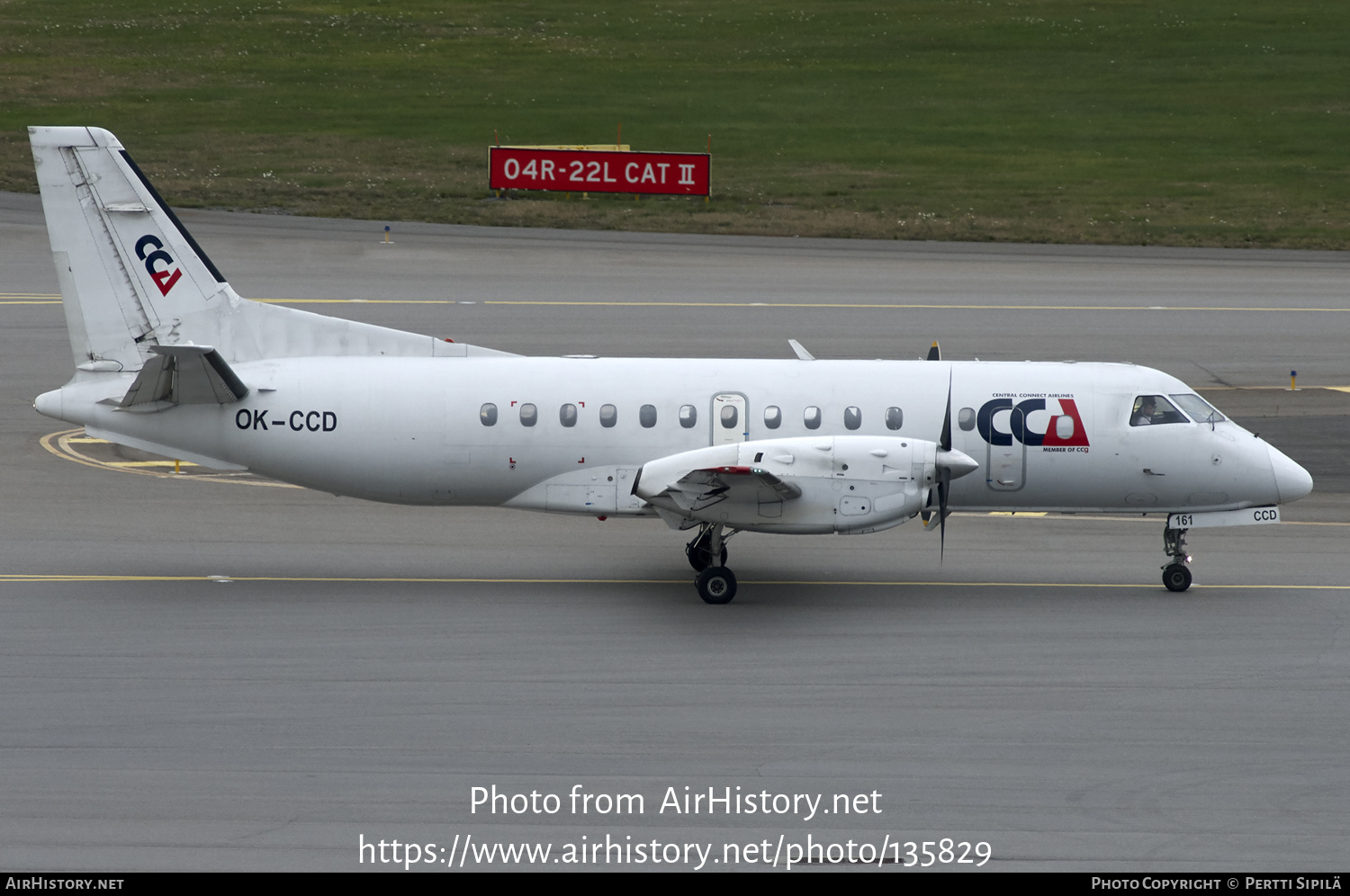 Aircraft Photo of OK-CCD | Saab 340B | CCA - Central Connect Airlines | AirHistory.net #135829