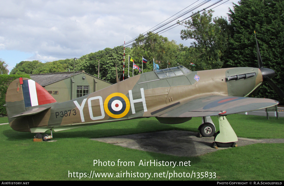 Aircraft Photo of P3873 | Hawker Hurricane (model) | Canada - Air Force | AirHistory.net #135833