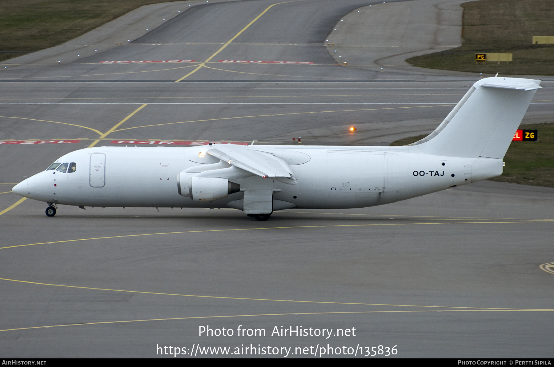 Aircraft Photo of OO-TAJ | British Aerospace BAe-146-300QT Quiet Trader | AirHistory.net #135836