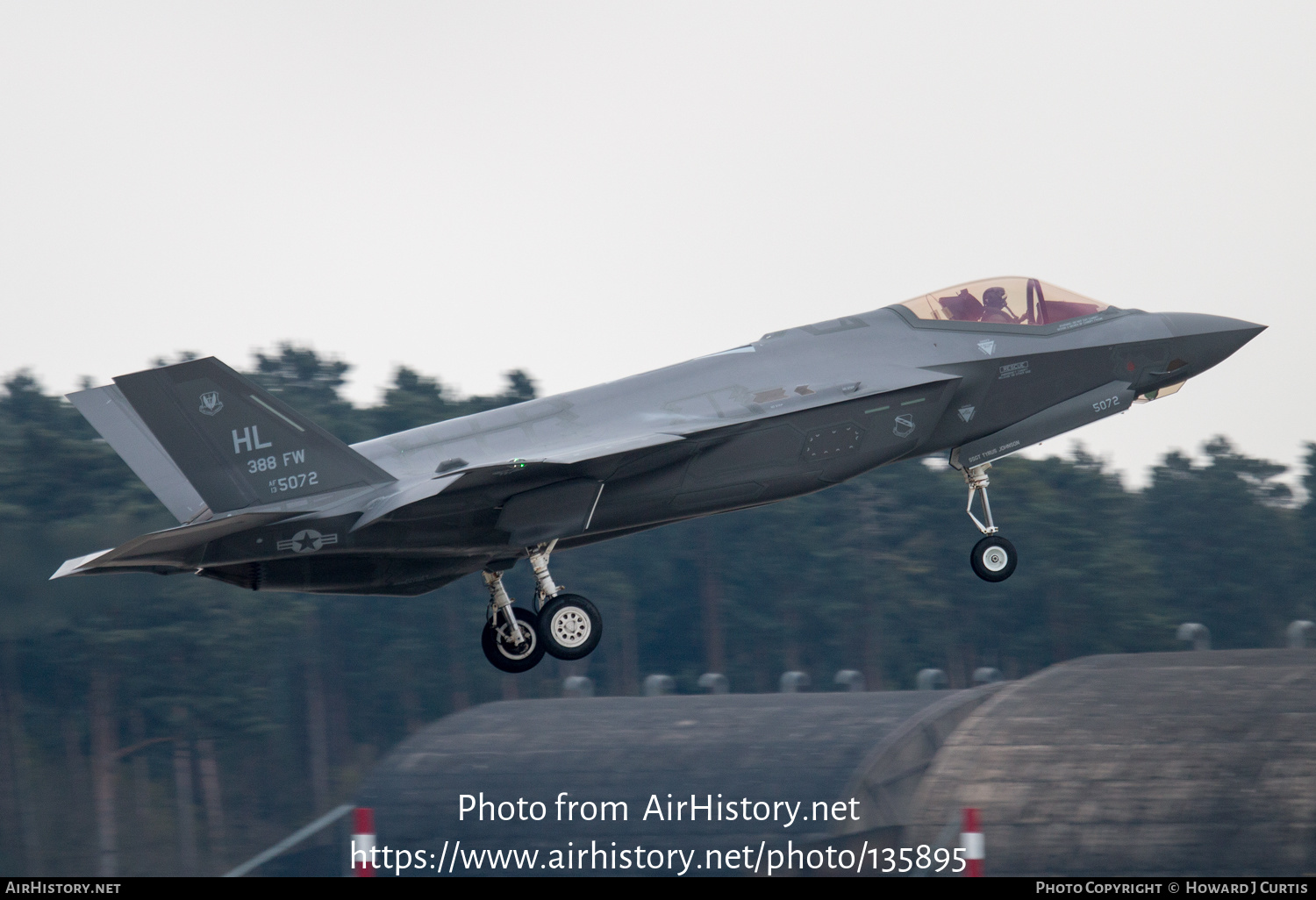 Aircraft Photo of 13-5072 / AF13-5072 | Lockheed Martin F-35A Lightning II | USA - Air Force | AirHistory.net #135895