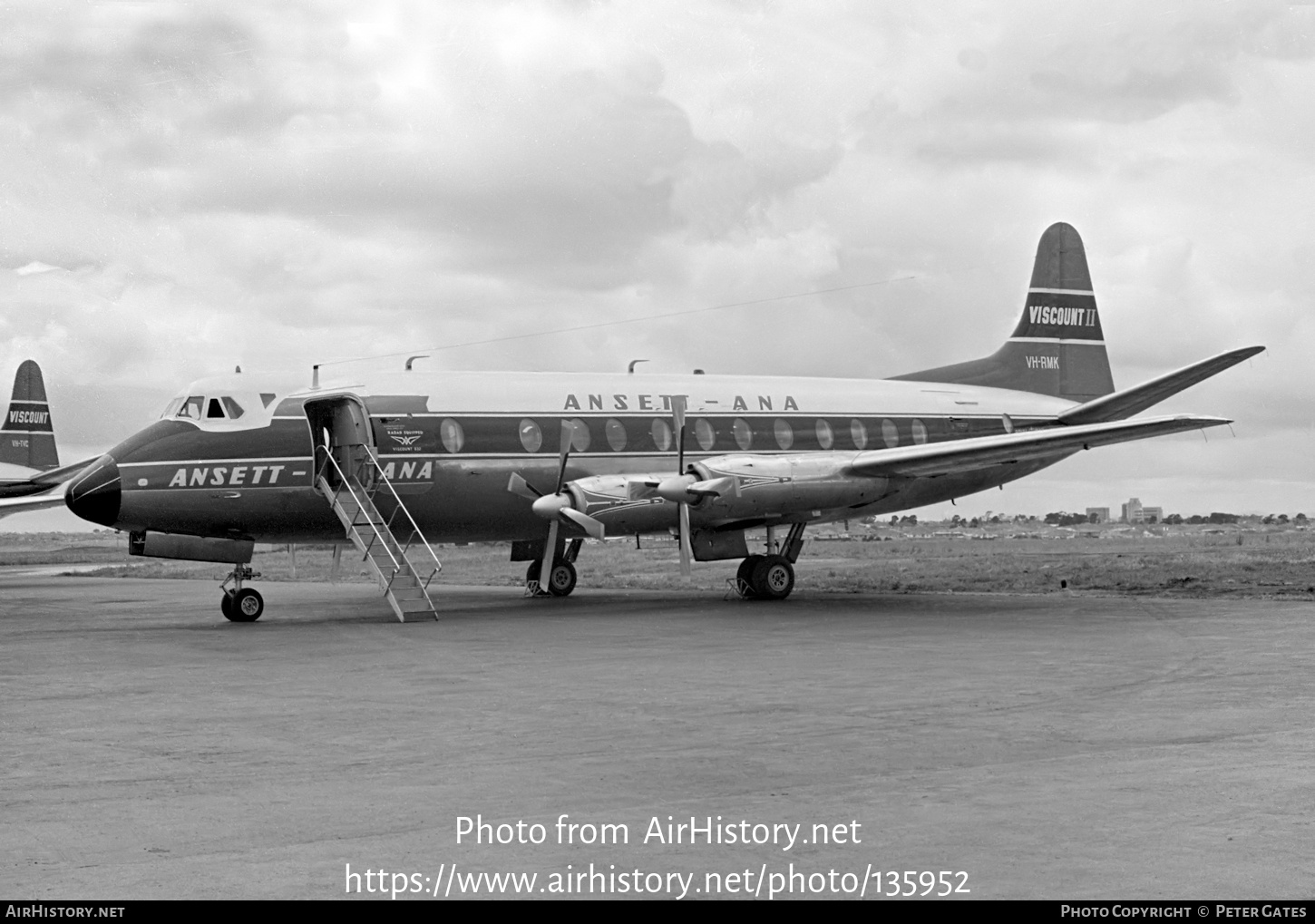 Aircraft Photo of VH-RMK | Vickers 812 Viscount | Ansett - ANA | AirHistory.net #135952