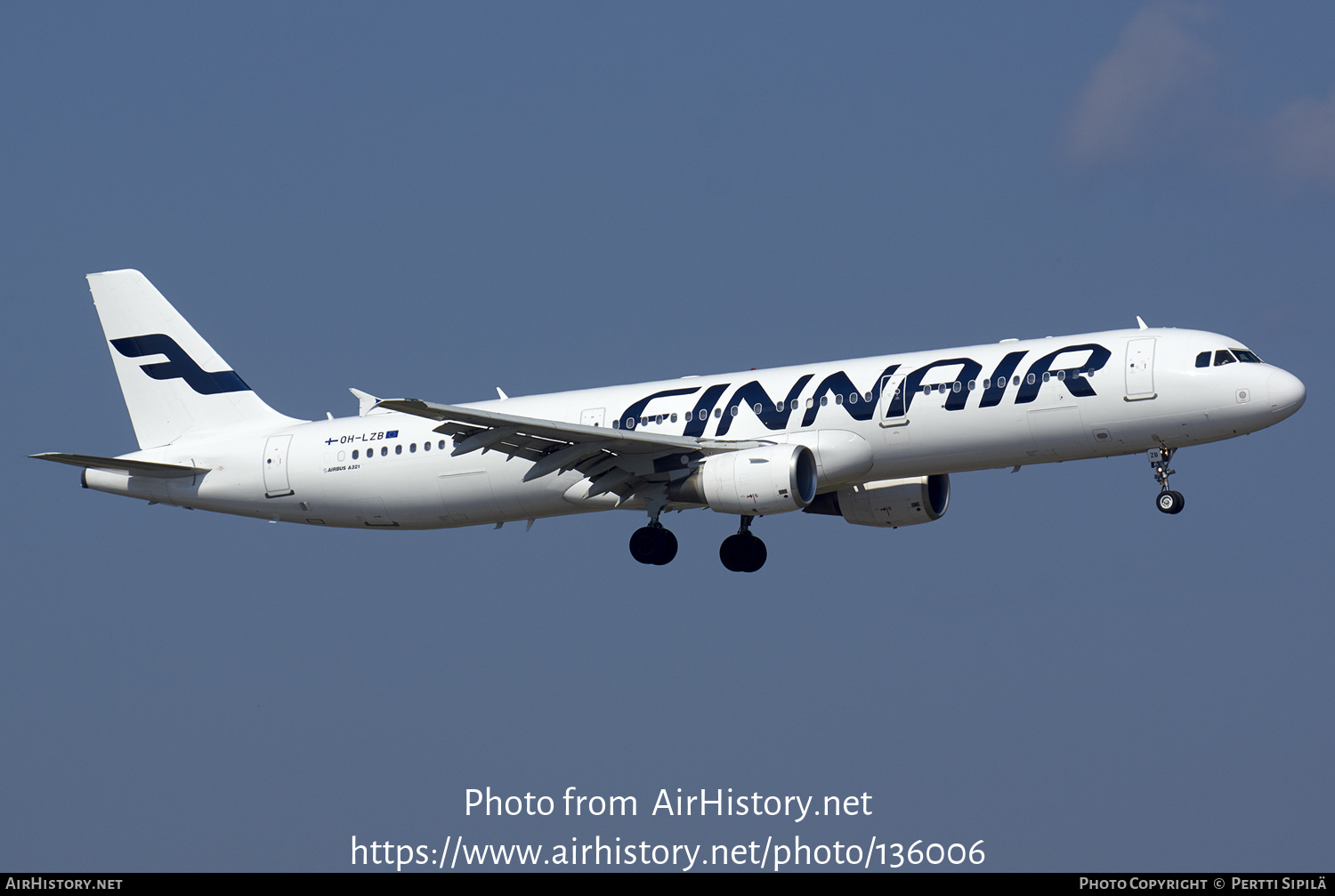 Aircraft Photo of OH-LZB | Airbus A321-211 | Finnair | AirHistory.net #136006