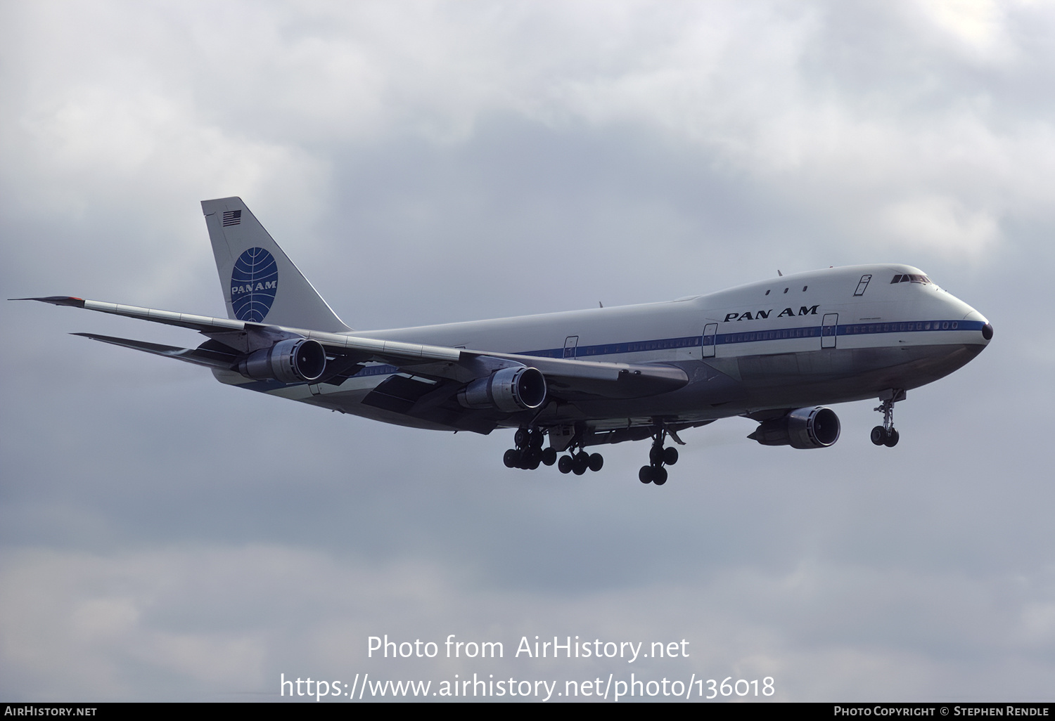 Aircraft Photo of N743PA | Boeing 747-121 | Pan American World Airways - Pan Am | AirHistory.net #136018