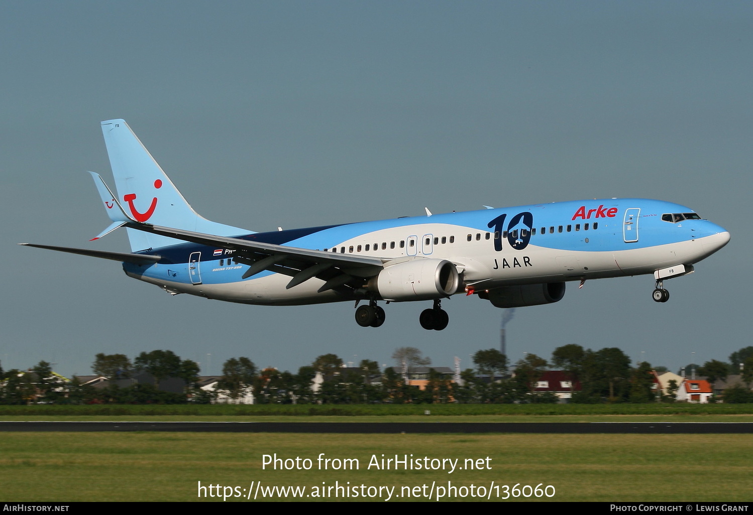 Aircraft Photo of PH-TFB | Boeing 737-8K5 | Arke | AirHistory.net #136060