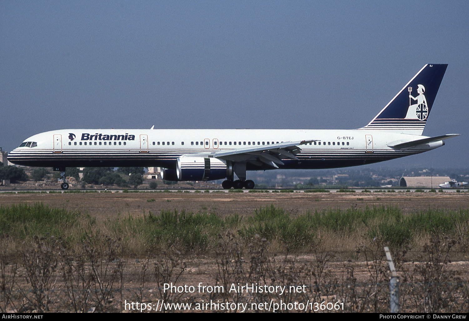 Aircraft Photo of G-BTEJ | Boeing 757-208 | Britannia Airways | AirHistory.net #136061