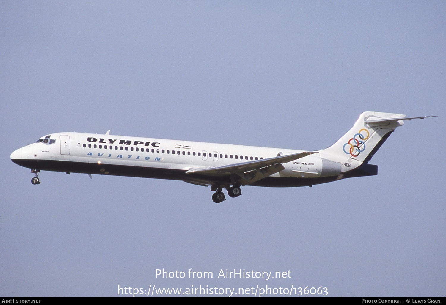 Aircraft Photo of SX-BOB | Boeing 717-2K9 | Olympic Aviation | AirHistory.net #136063