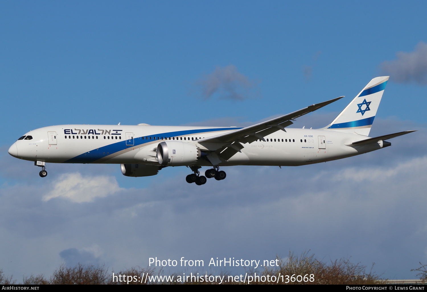 Aircraft Photo of 4X-EDE | Boeing 787-9 Dreamliner | El Al Israel Airlines | AirHistory.net #136068