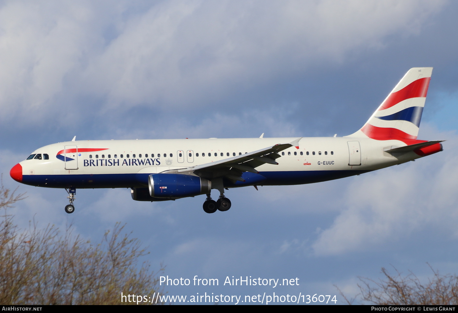 Aircraft Photo of G-EUUC | Airbus A320-232 | British Airways | AirHistory.net #136074