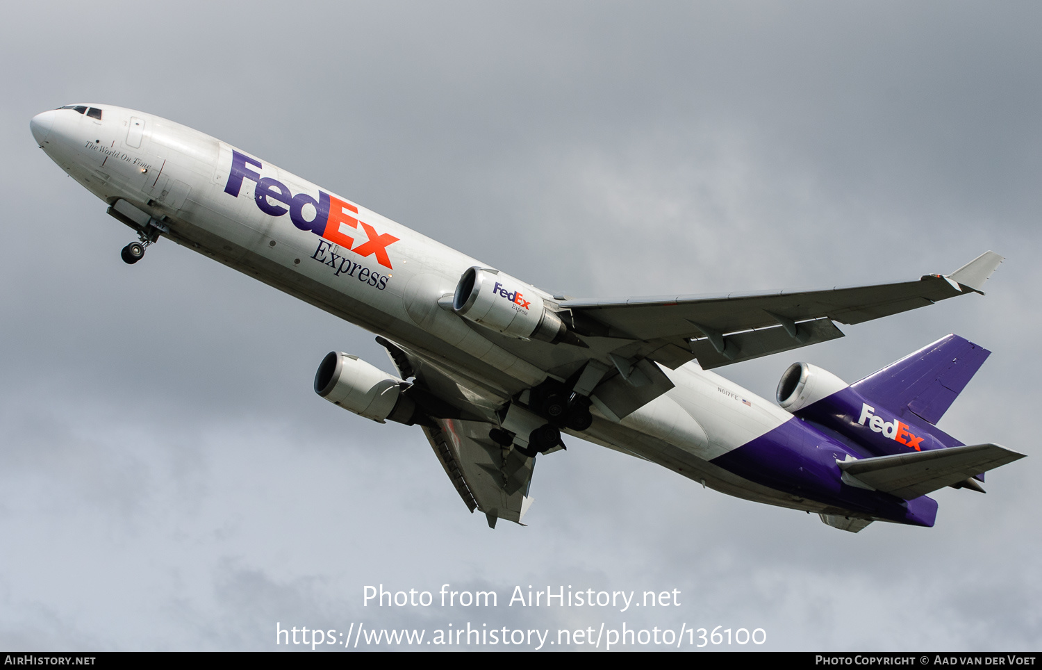 Aircraft Photo of N617FE | McDonnell Douglas MD-11F | FedEx Express - Federal Express | AirHistory.net #136100